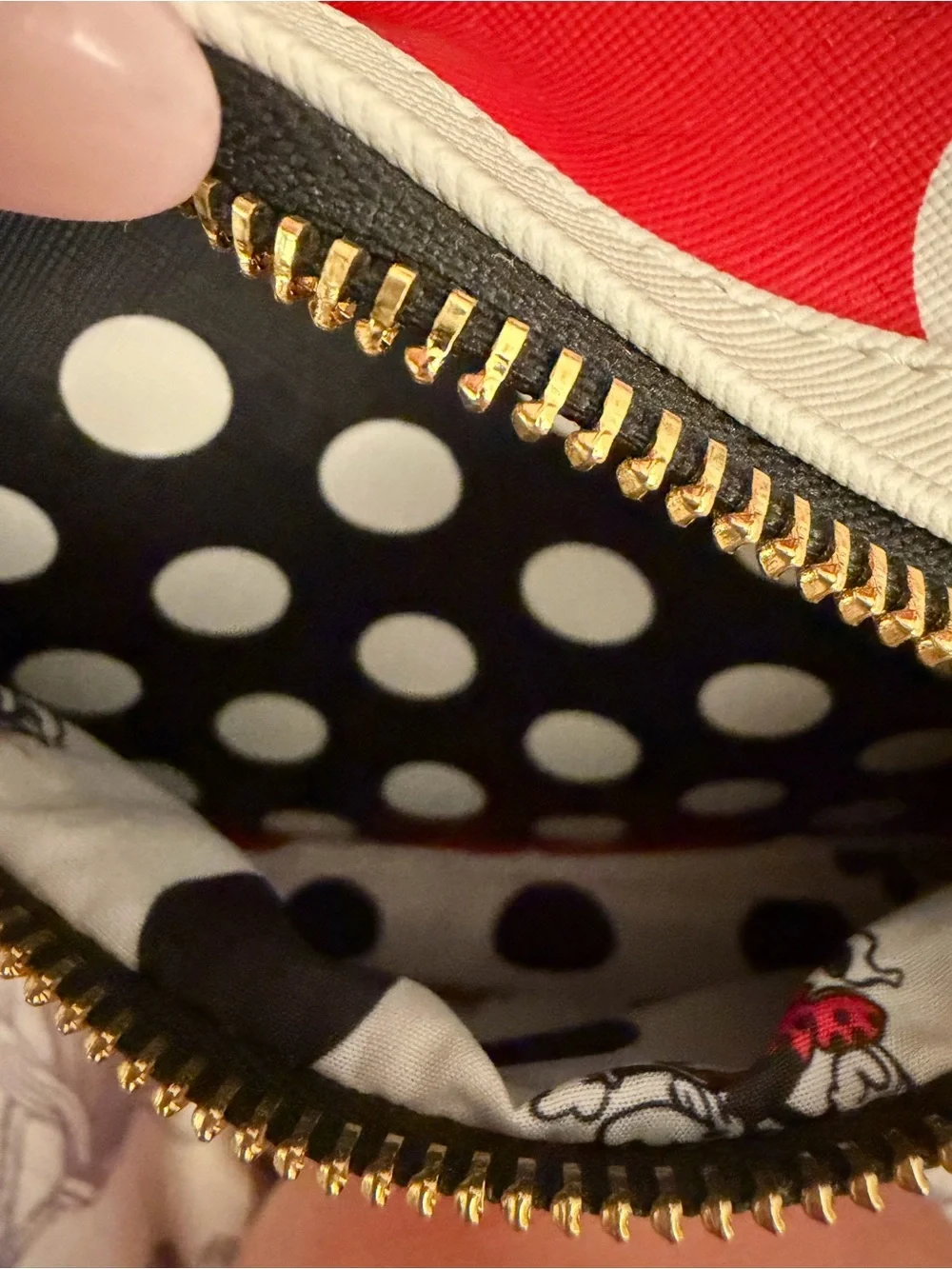 Loungefly Disney Minnie Mouse Polka Dot Black Red White Mini Backpack